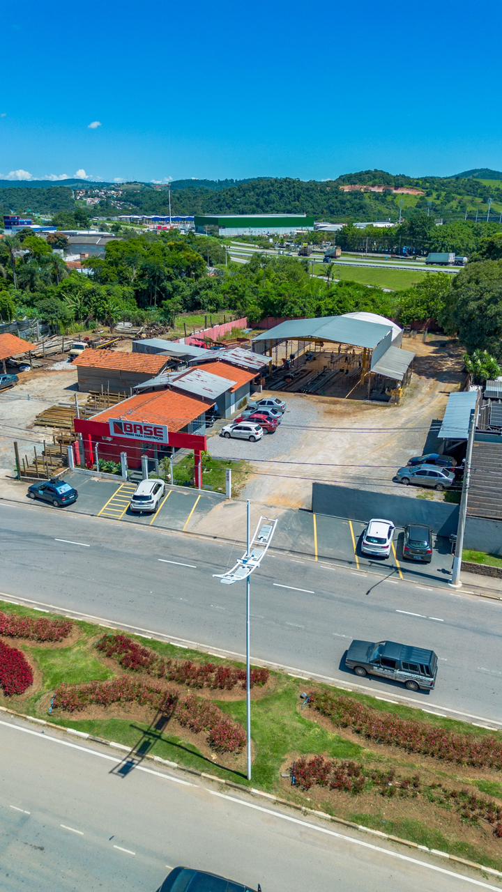 Vista aérea da BaseFerro em Atibaia